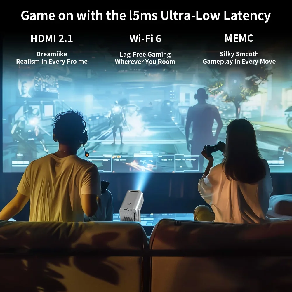 Мини-портативный проектор 1080p - Фотография_5