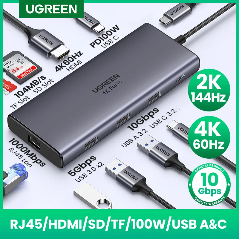 Usb-концентратор ugreen