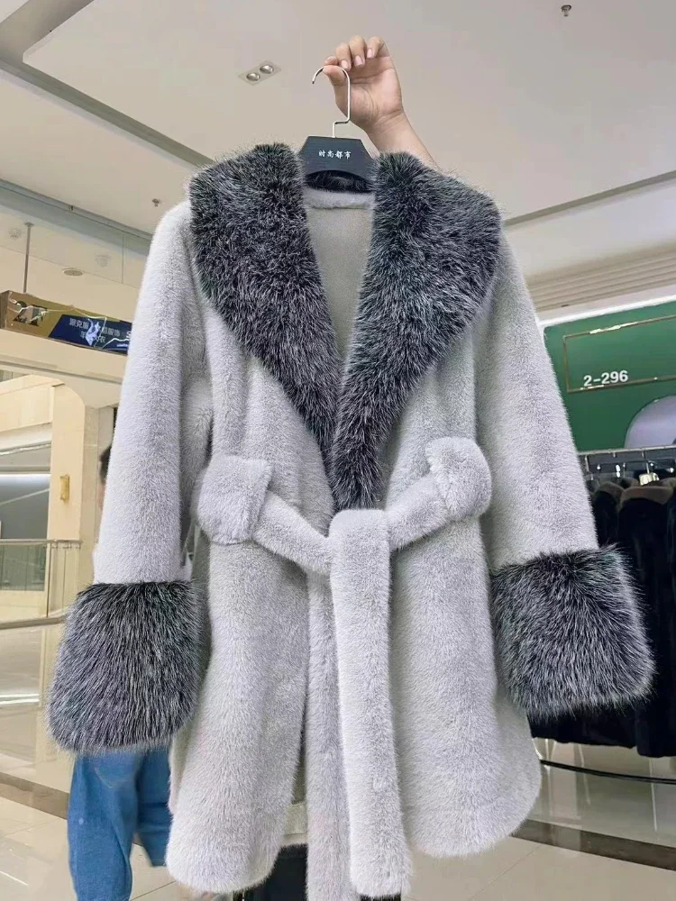 Роскошное винтажное пальто из искусственного меха - Фотография_5