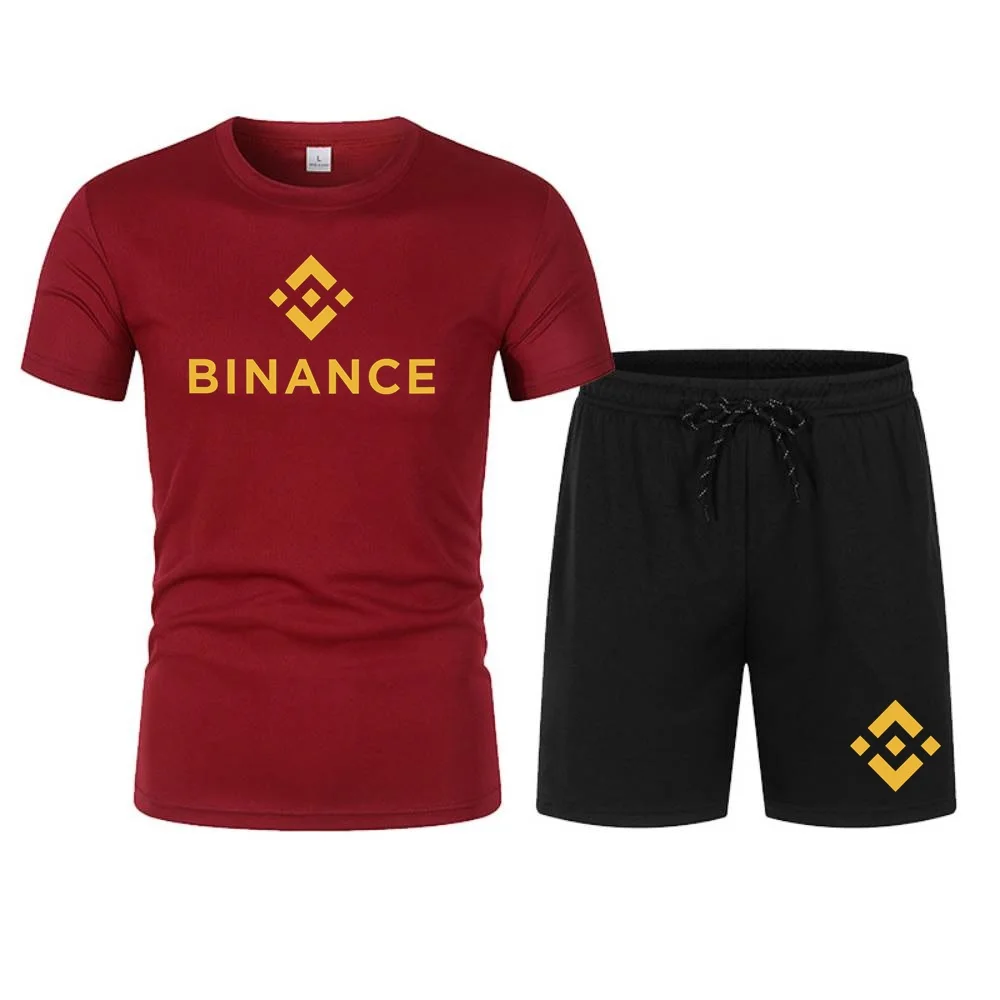 Binance криптомужские шорты для спортзала - Фотография_2