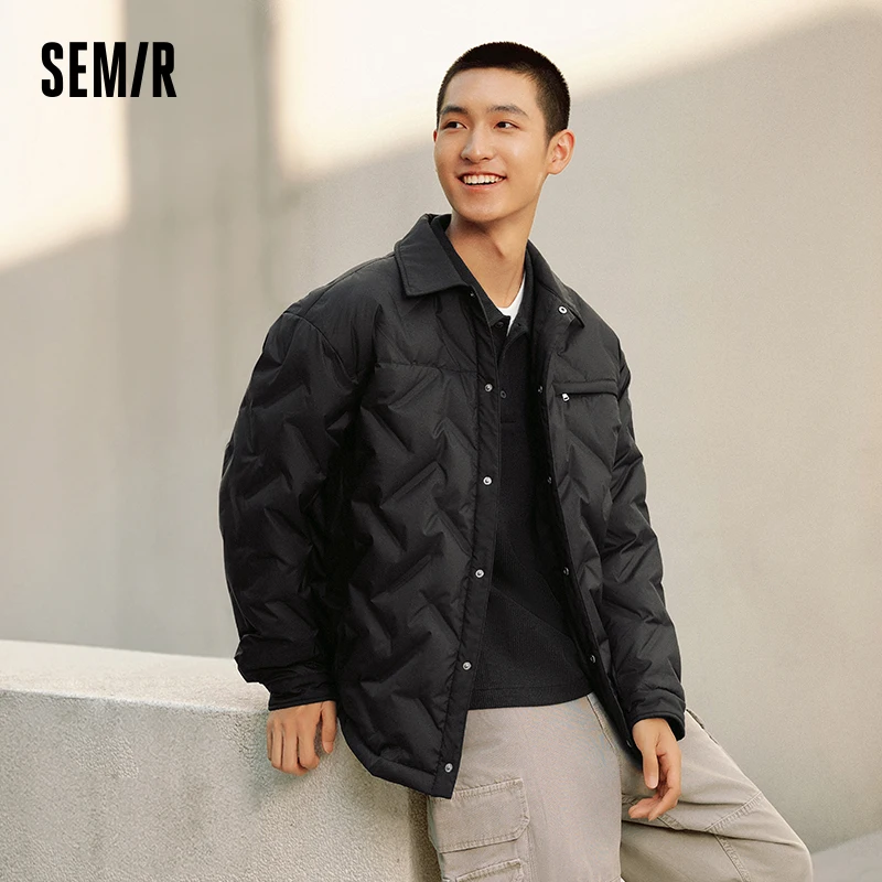 Пуховик semir мужской легкий - Фотография_2