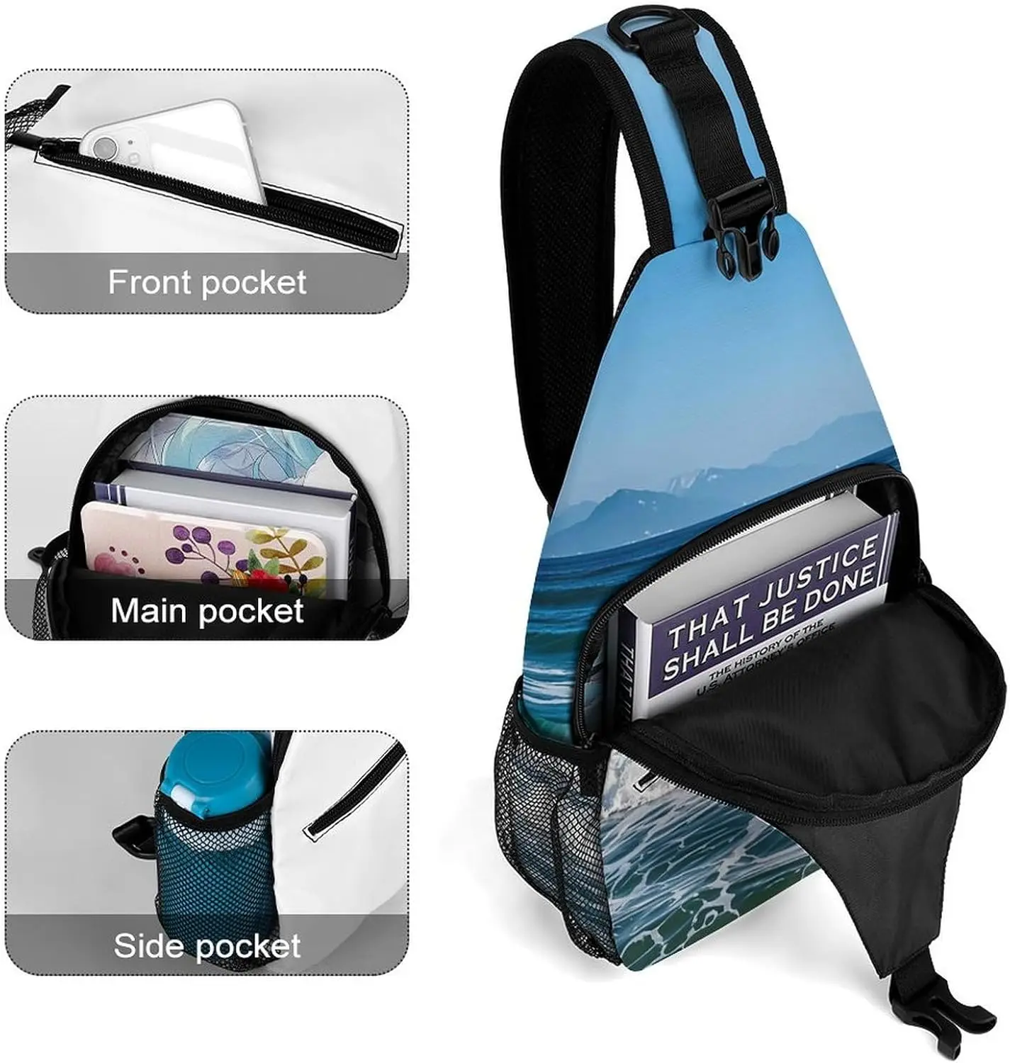 Сумка на слинге для женщин и мужчин - Фотография_4