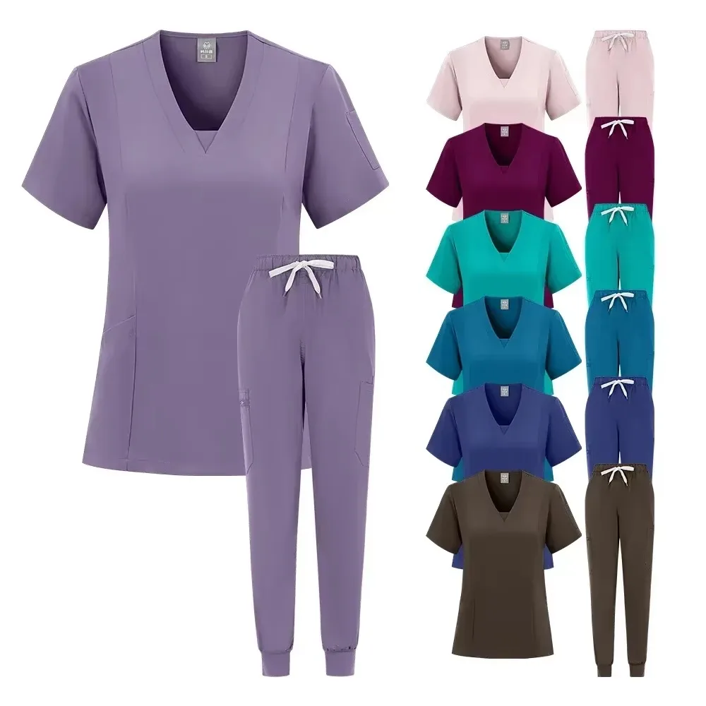 New unisex scrub suit medicals - Фотография_4