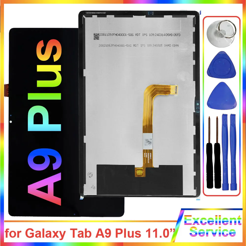 Новый жк-дисплей для samsung galaxy tab a9 plus x211