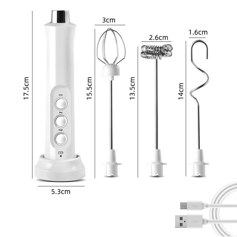 Электрический вспениватель vivo с зарядкой через usb - Фотография_6