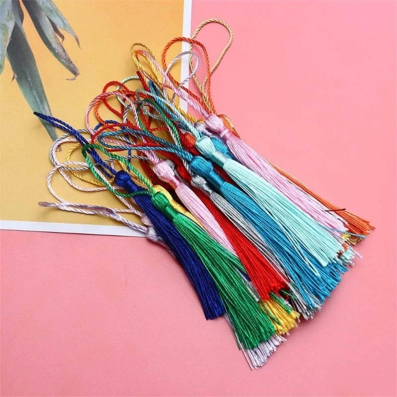 J0mb незаконченные бумажные закладки с кисточками - Фотография_5