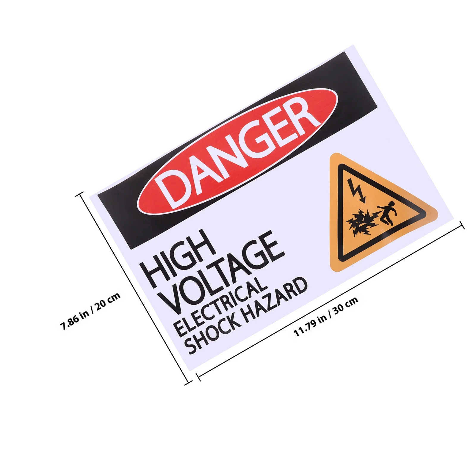 Предупреждающие наклейки высокого напряжения - Фотография_2