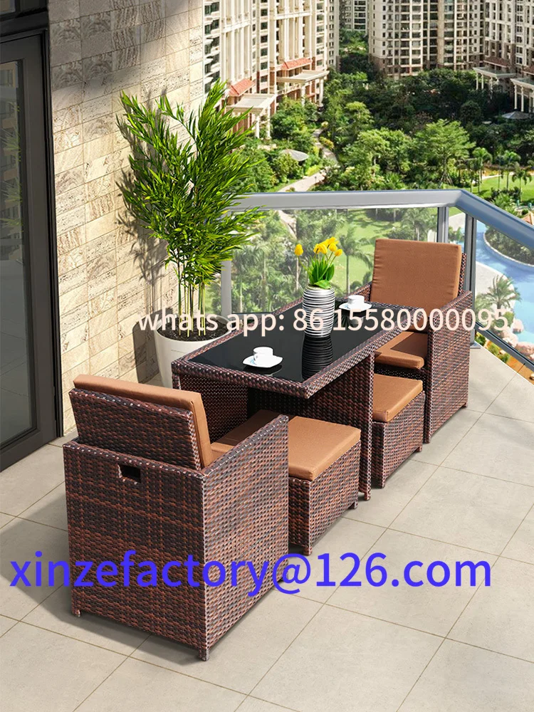 Настраиваемый стул для террасы для отдыха на открытом воздухе - Фотография_2