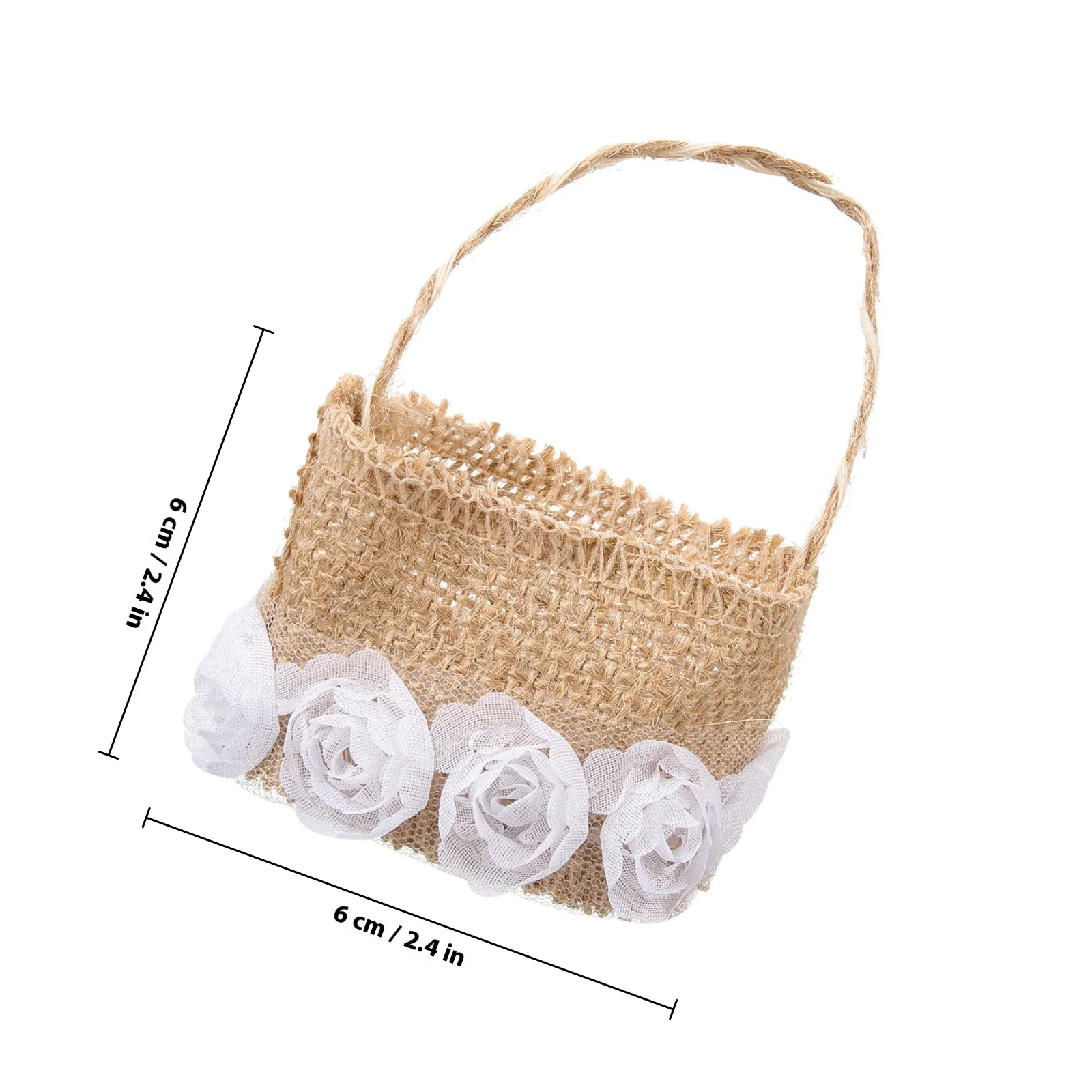 Льняные корзины для хранения свадьбы - Фотография_5