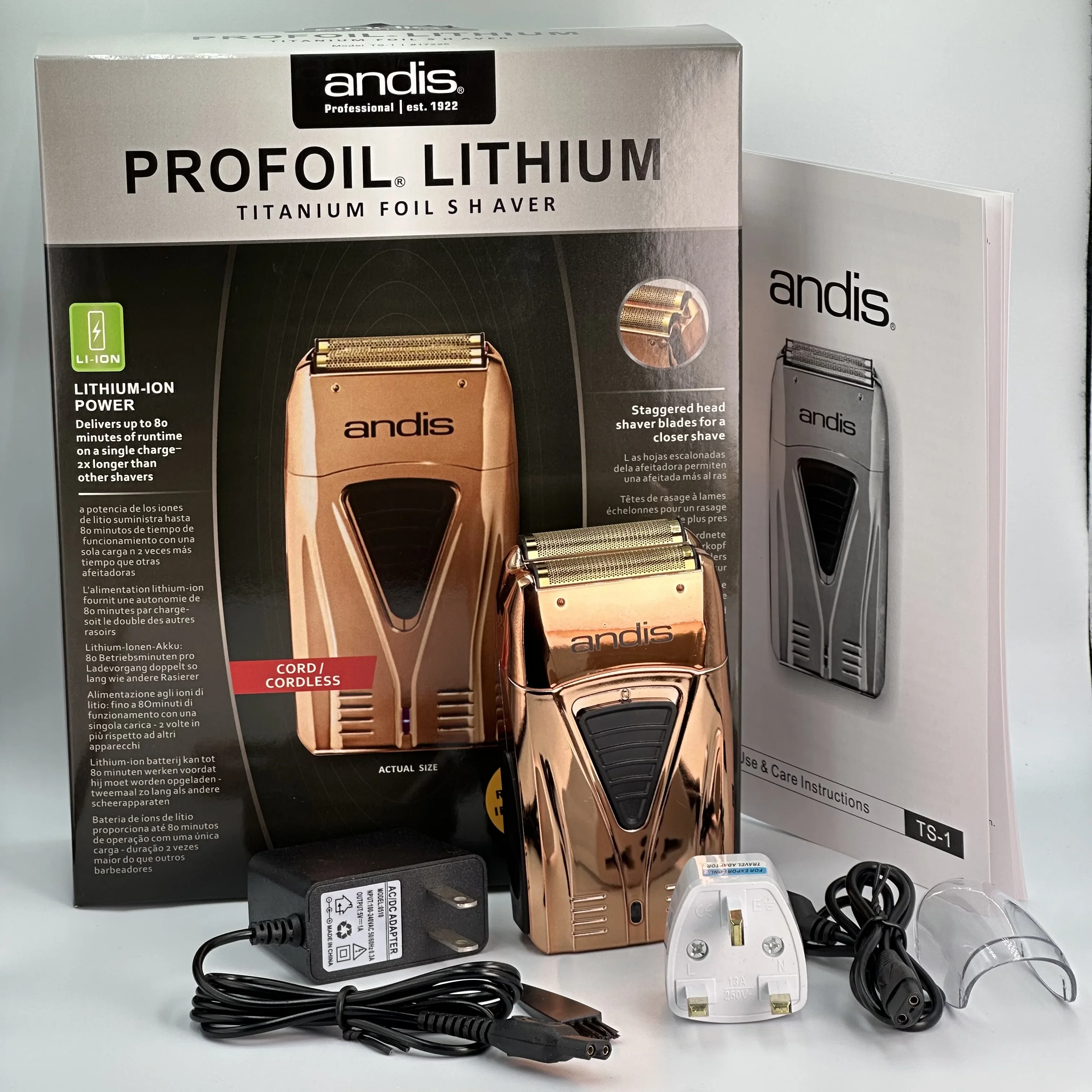 Оригинальный andis profoil lithium plus 17205 - Фотография_6