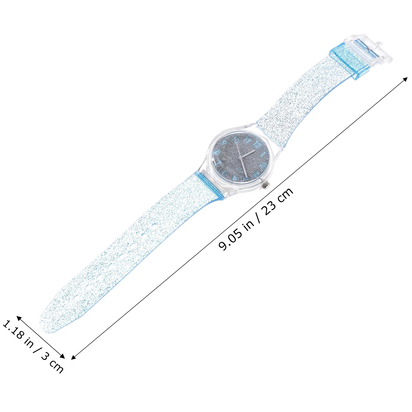 Детские часы, синие красочные мультяшные - Фотография_5