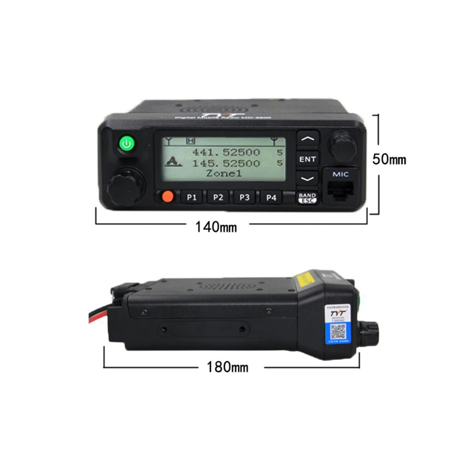 Tyt md-9600 dmr мобильное радио - Фотография_3