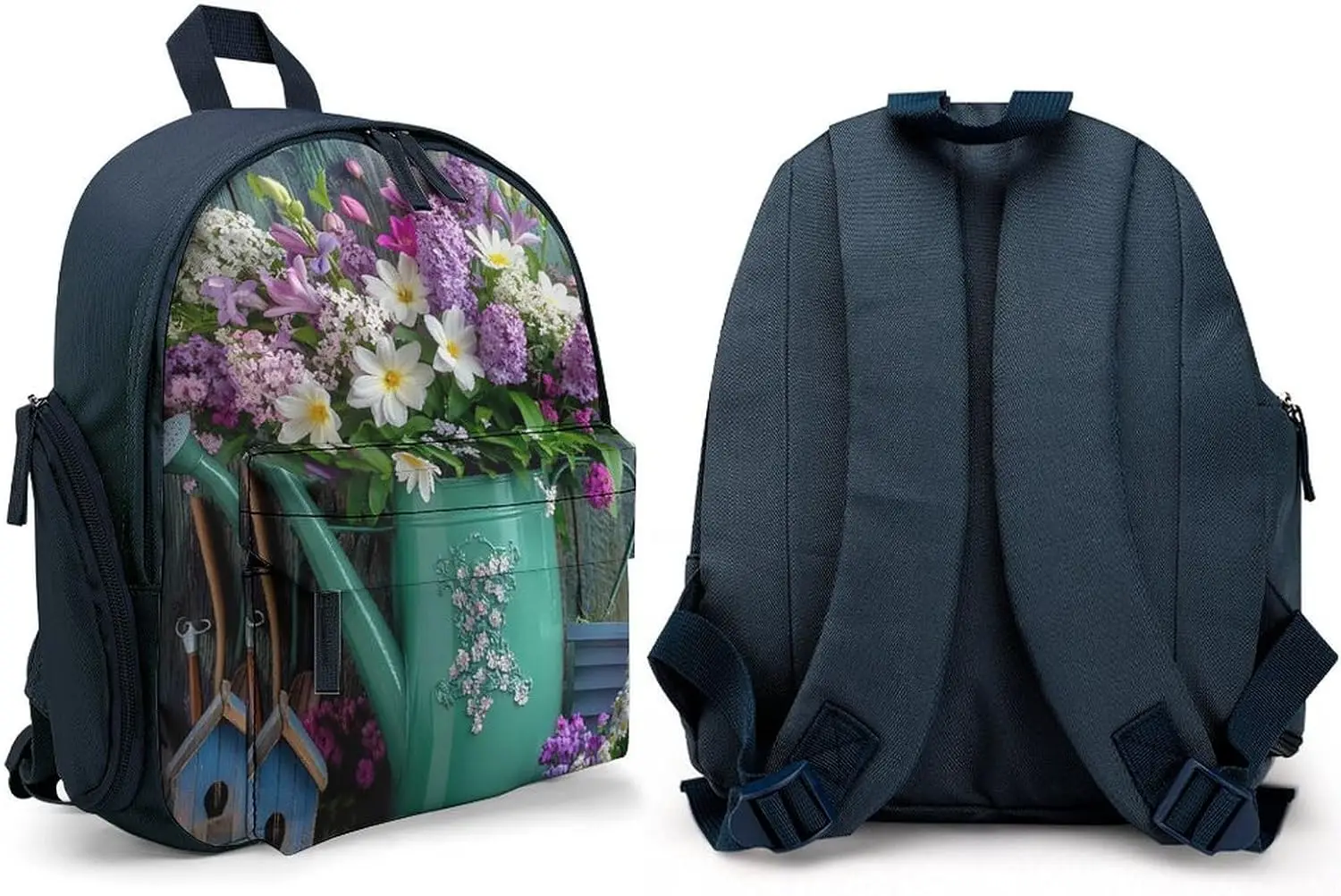 Farmhouse daisy vintage wood grain - Фотография_4