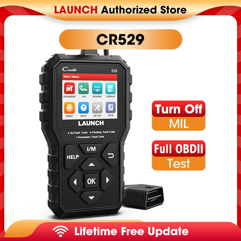 Сканер obd2 gl launch cr529