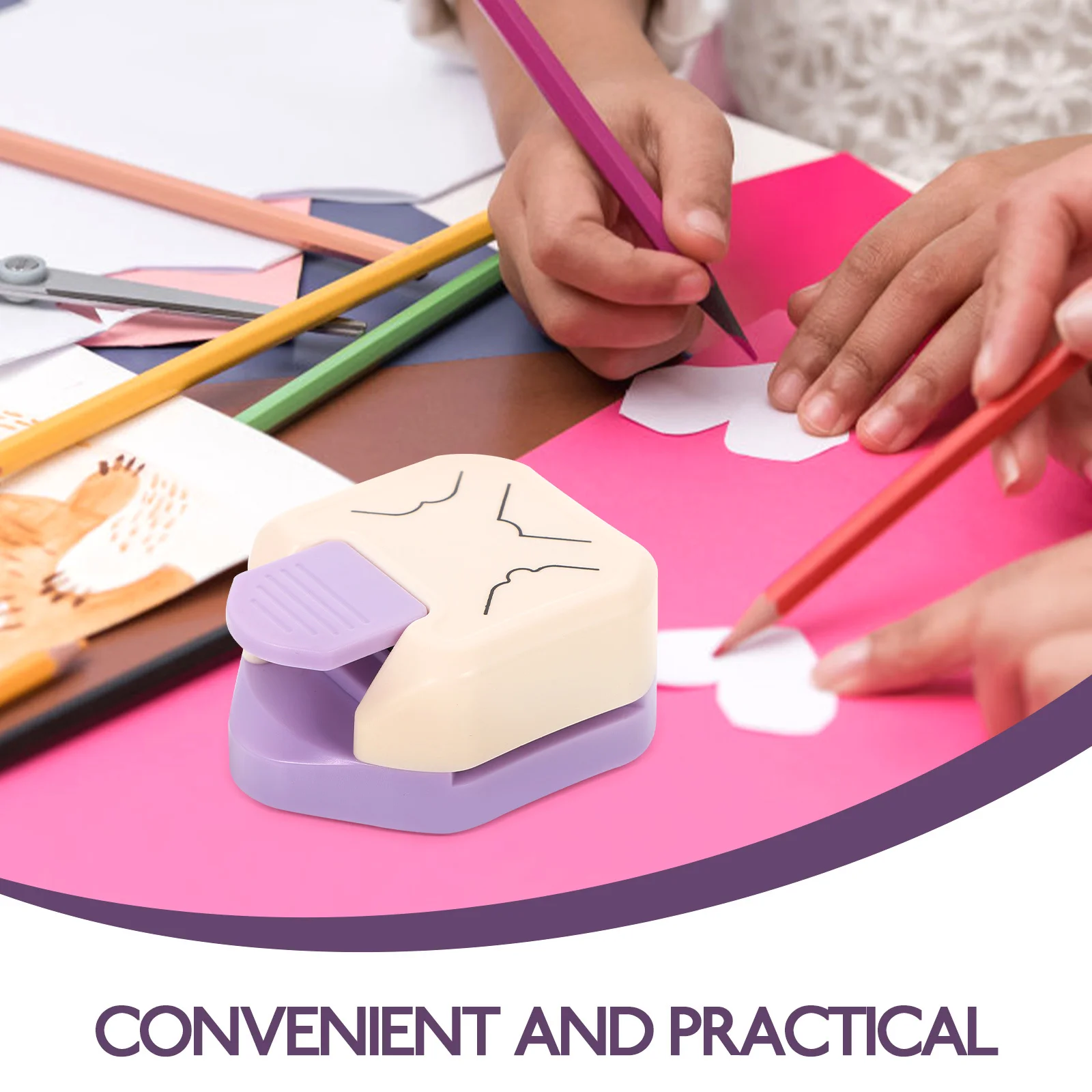 Угловой дырокол 3 в 1 с закругленными - Фотография_3