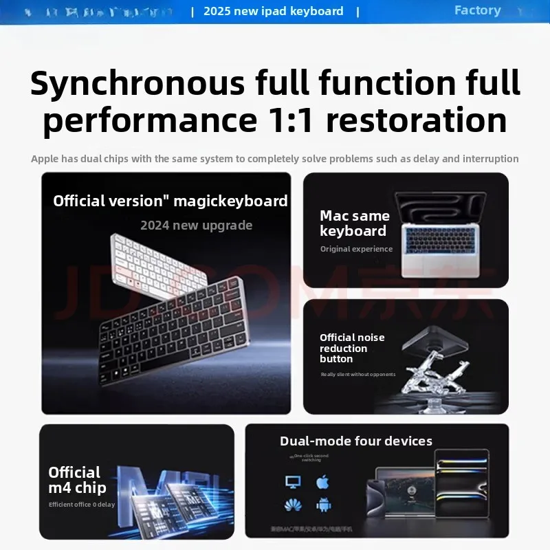 Новая ультратонкая беспроводная bluetooth-клавиатура для ipad - Фотография_2