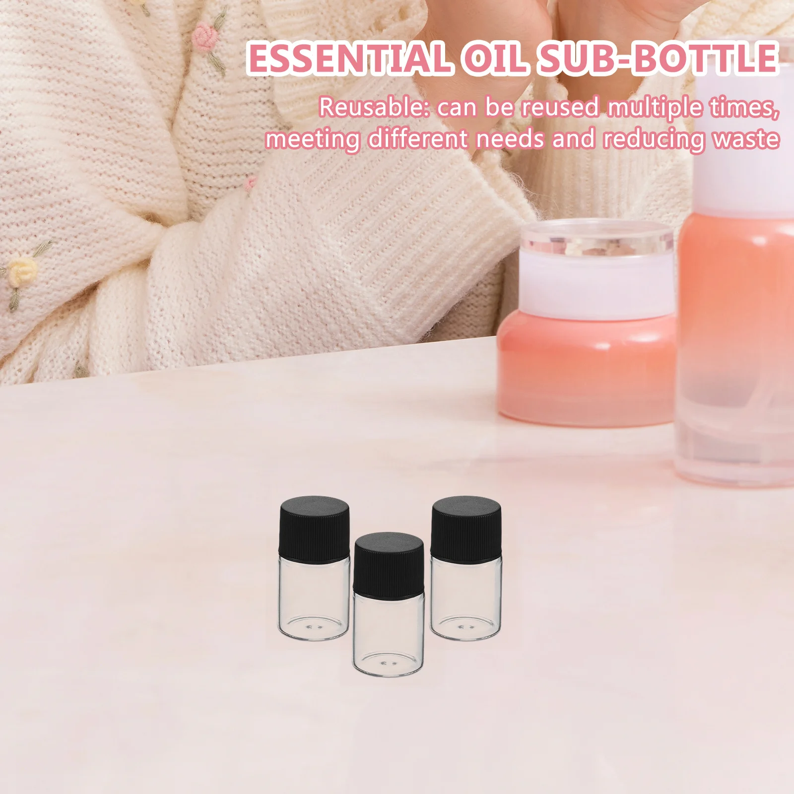 5 мл, прозрачные стеклянные флаконы для образцов - Фотография_4