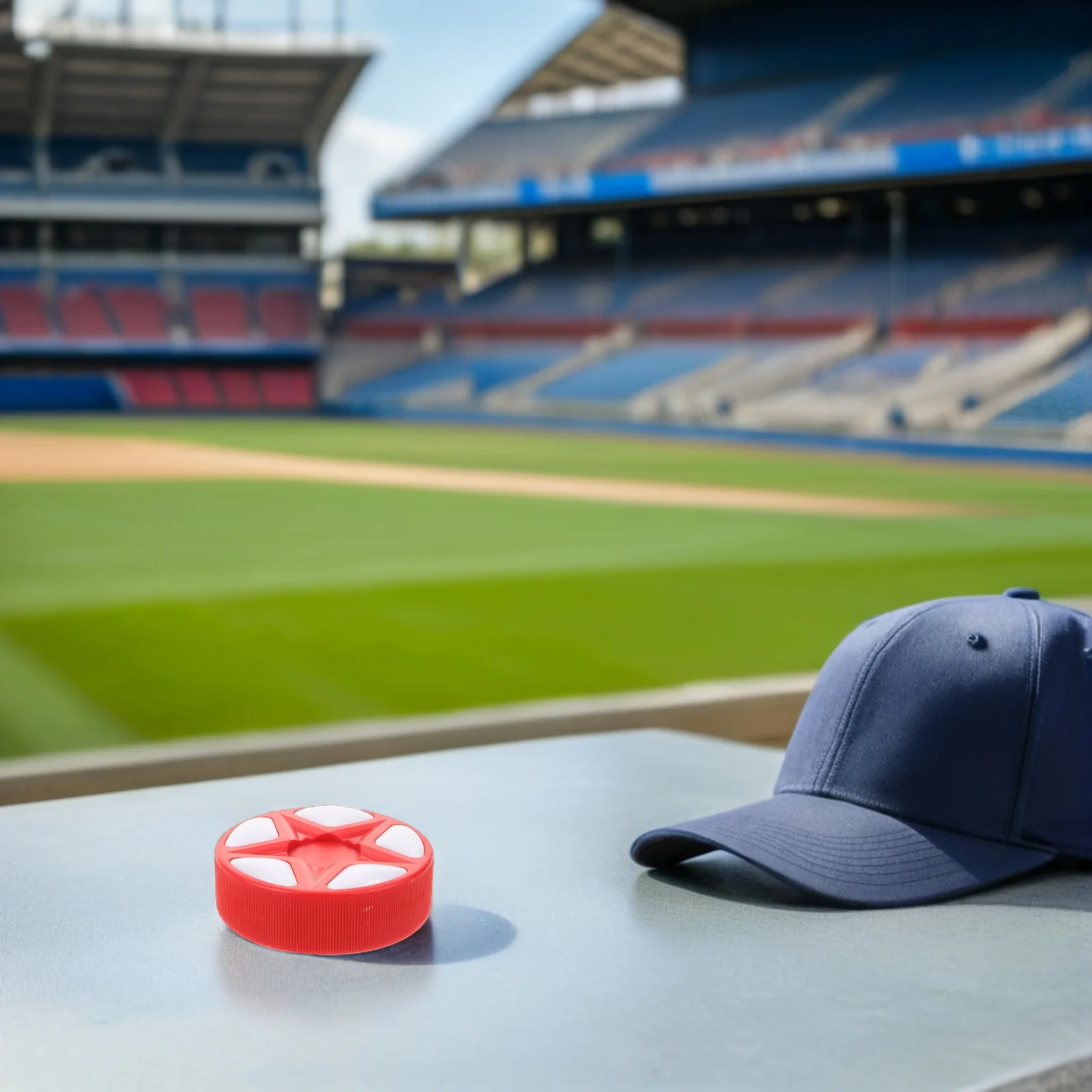 Желтая хоккейная шайба - Фотография_6