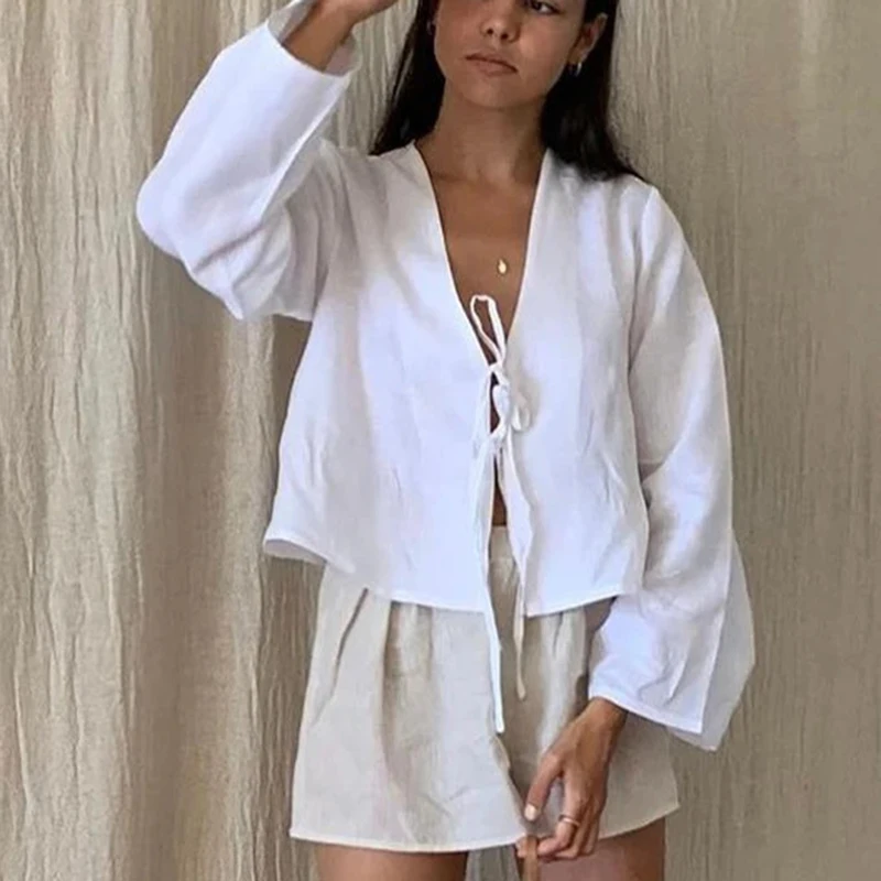 C.new s хлопковые льняные рубашки - Фотография_3