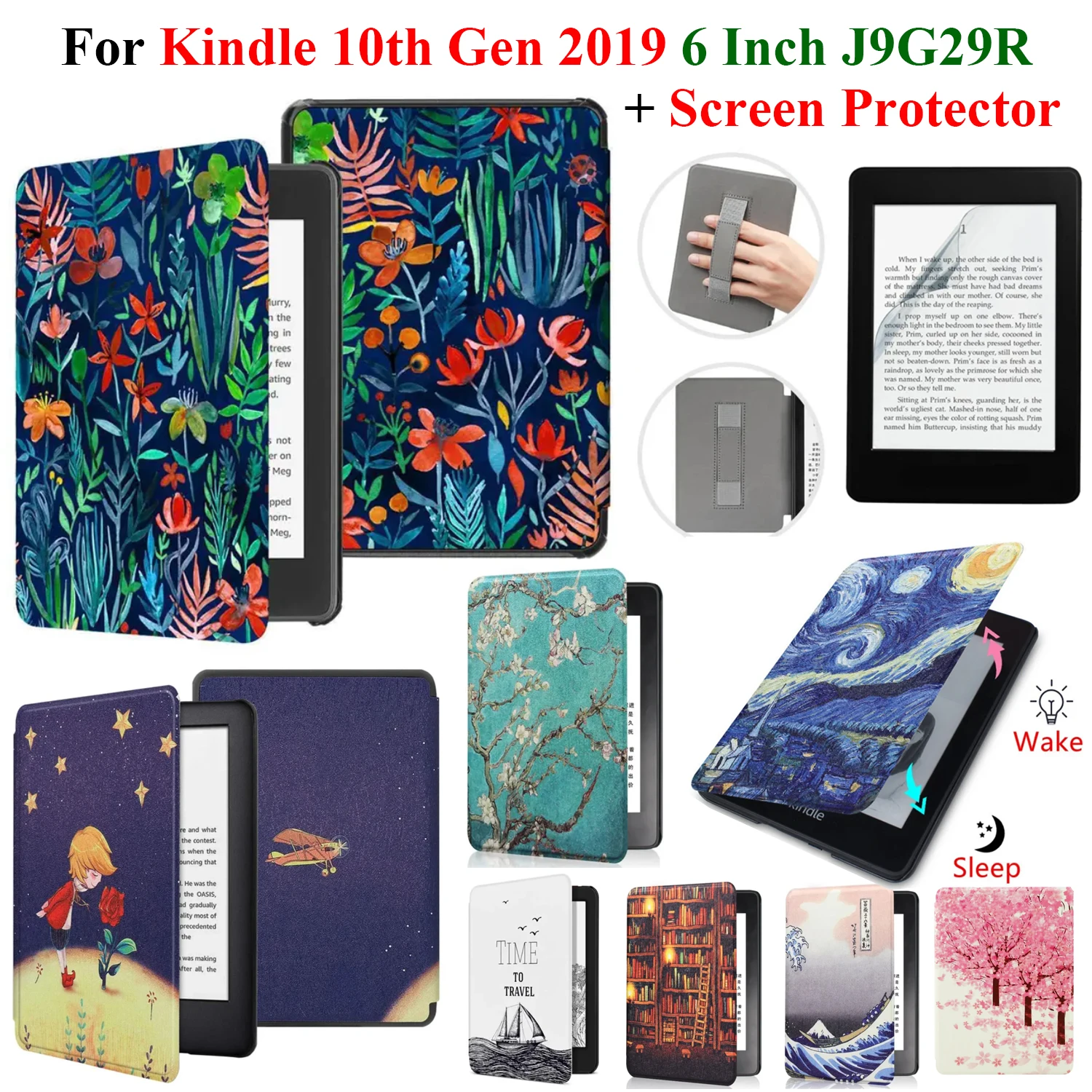 Для kindle 10-го поколения чехол