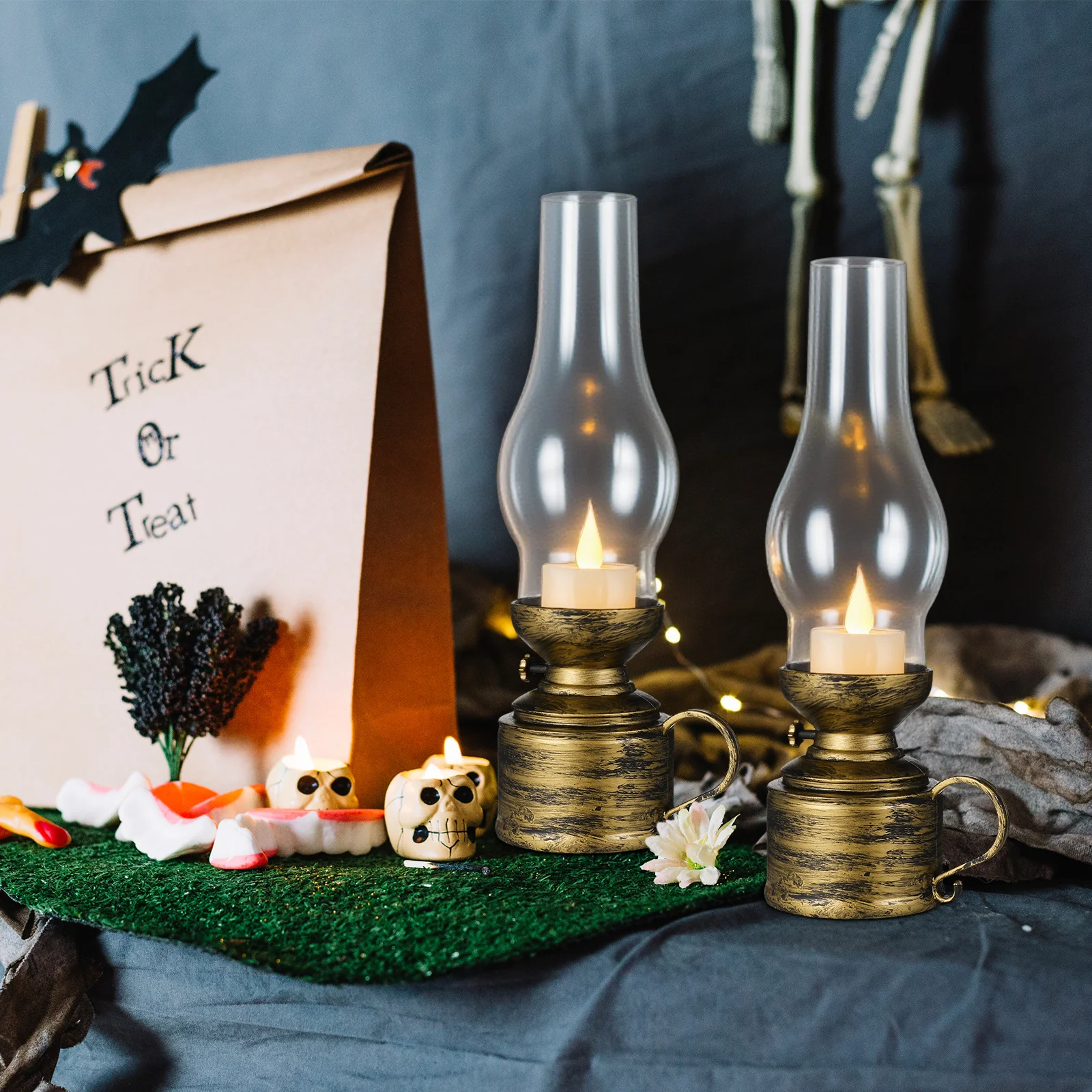 Ретро лампа, светодиодный винтажный фонарь - Фотография_3