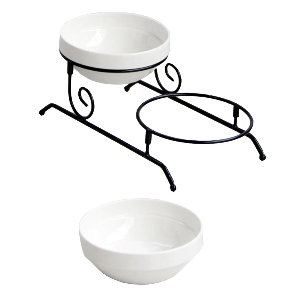 Двухслойная подставка для торта в классическом европейском стиле