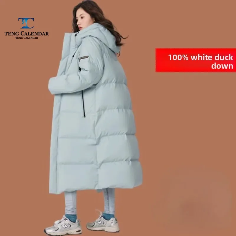 Модный повседневный пуховик в корейском стиле