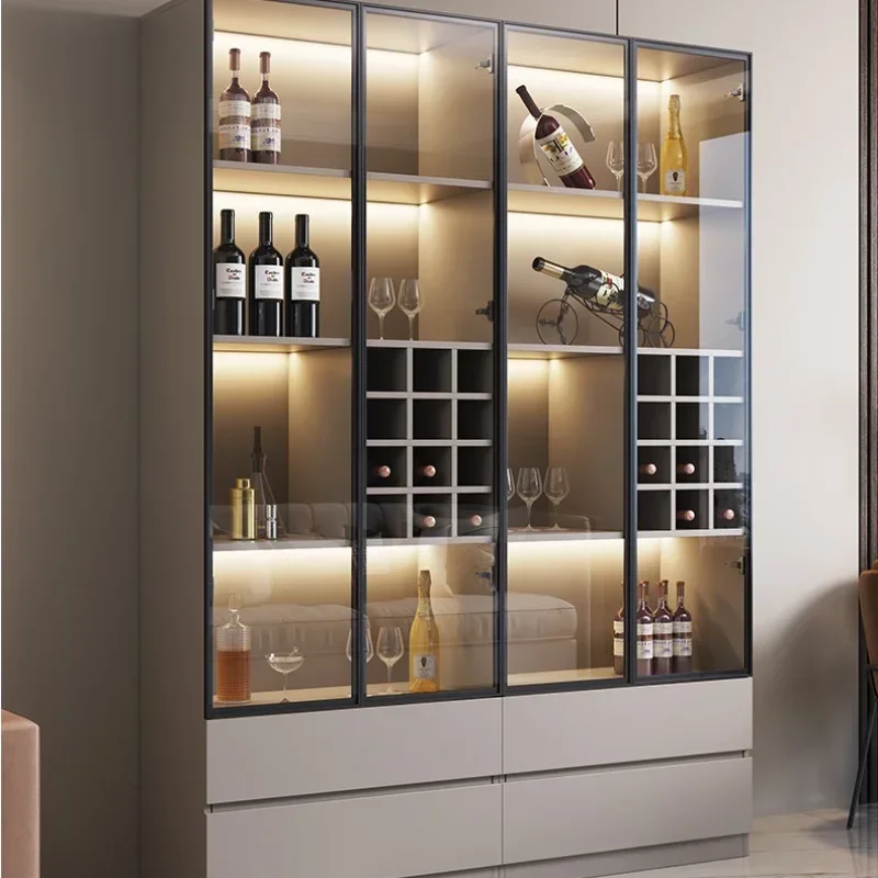 Display glass wine cabinets living - Фотография_3