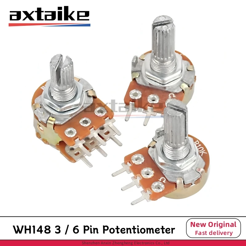 Wh148 3/6pin 1k 5k 10k 50k 1m линейный