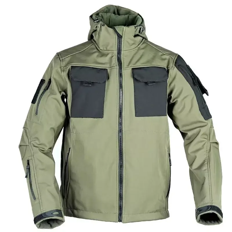 Military jackets men tactical soft - Фотография_5