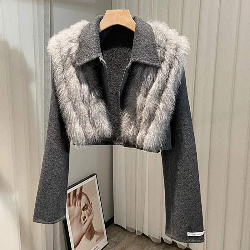 Женское шерстяное пальто - Фотография_3