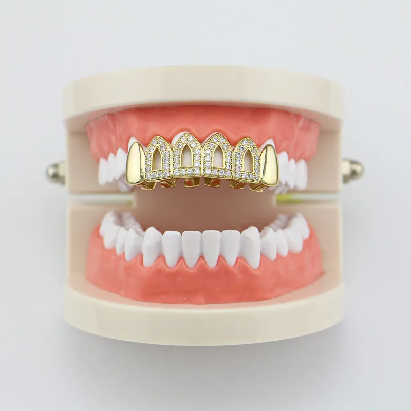 Полые зубы grillz top & bootom - Фотография_3