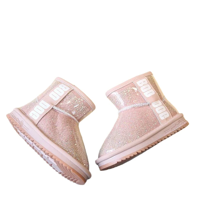 Водонепроницаемые зимние сапоги для девочек - Фотография_2