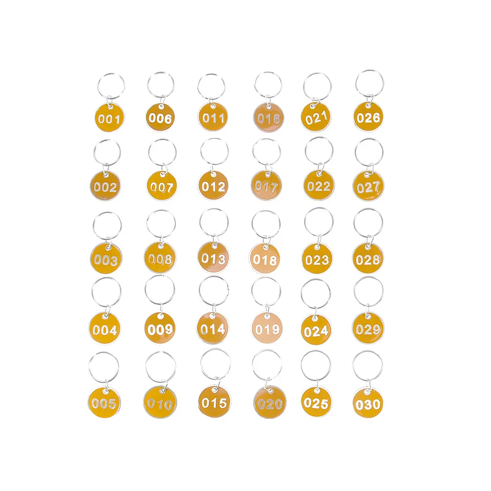 1 комплект, алюминиевые бирки для хранения