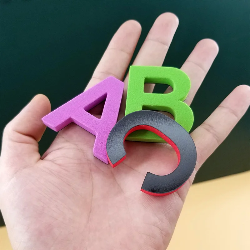 Магнитные буквы алфавита из пены - Фотография_4