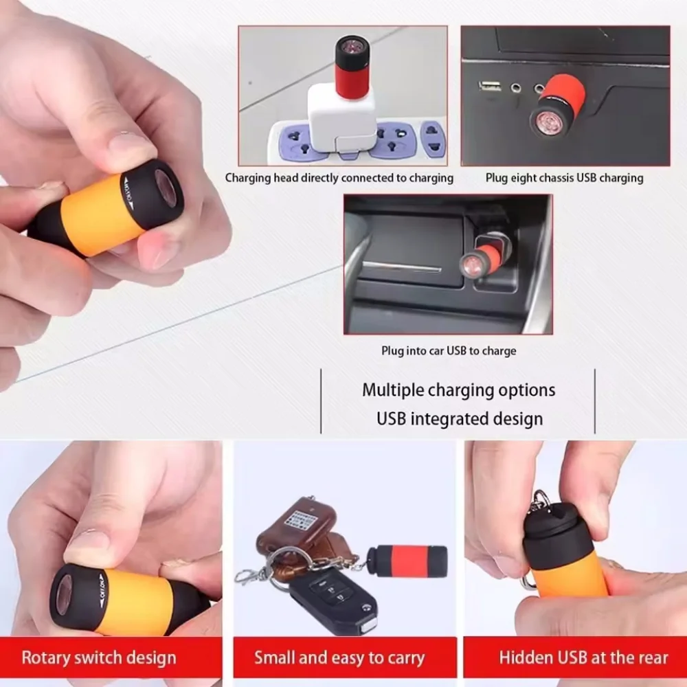 Usb перезаряжаемый светодиодный - Фотография_5