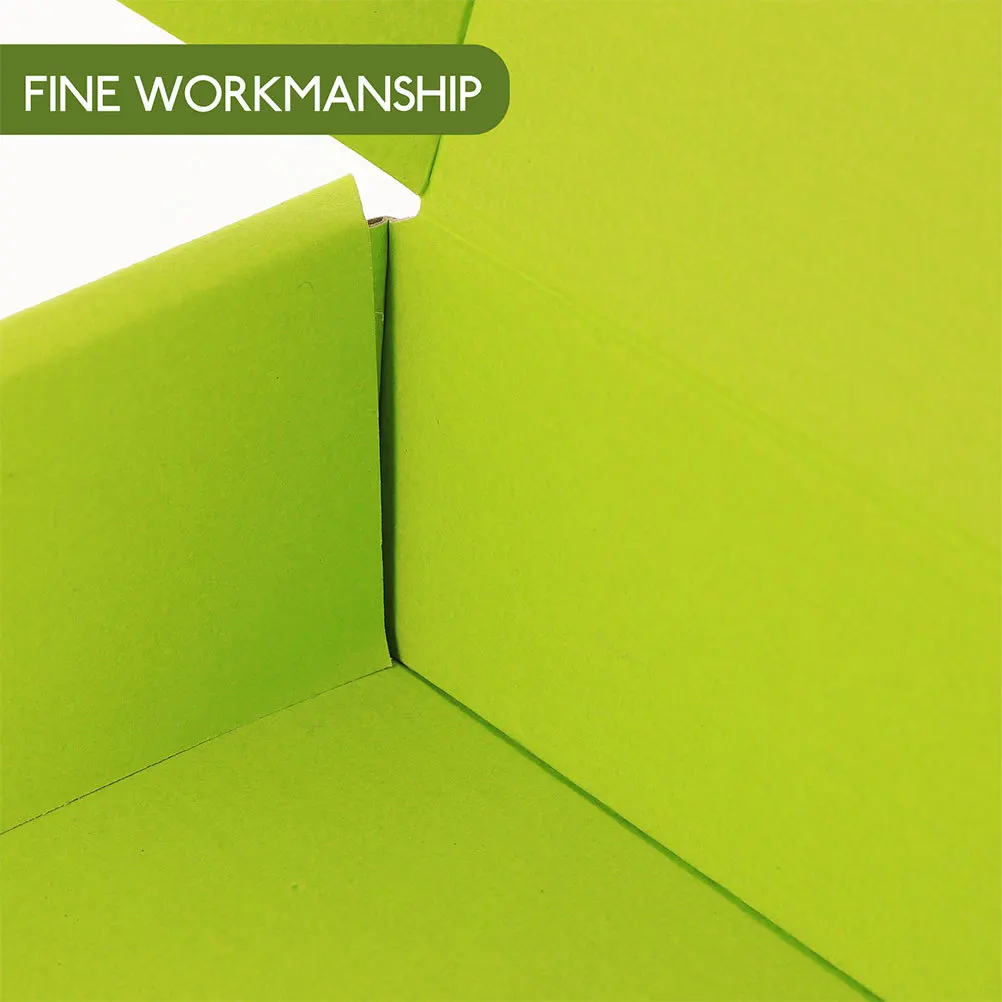 Красочные гофрированные упаковочные коробки для хранения доставки - Фотография_5