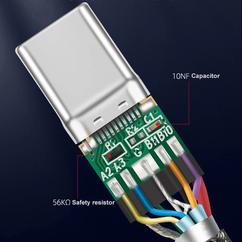 Кабель usb3.2 gen2 10 гбит/с кабель usb a-c 3a 60 вт qc3 - Фотография_5