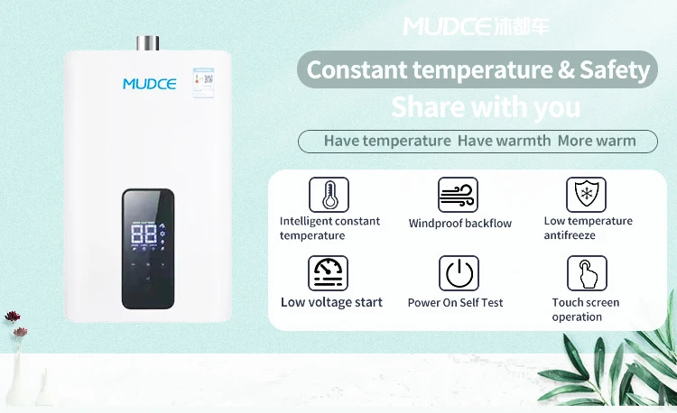 Усовершенствованный светло-серый проточный водонагреватель 10–16 л - Фотография_4