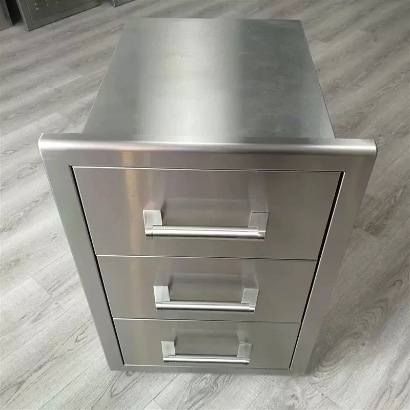 Заводские модульные уличные кухонные встроенные шкафы - Фотография_3