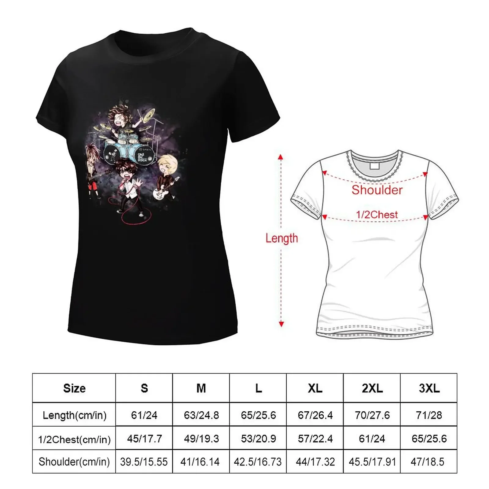 Chibi one ok rock футболка - Фотография_6