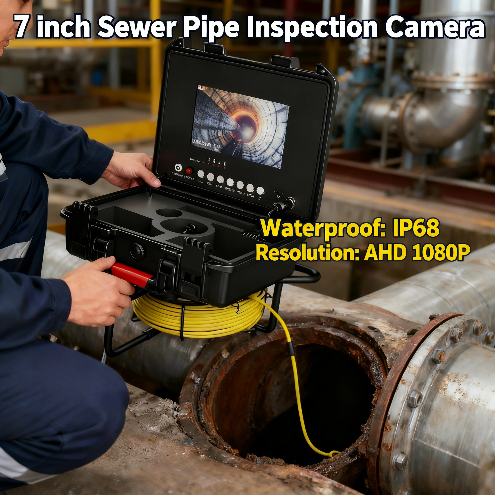 Водонепроницаемая камера-эндоскоп высокого разрешения