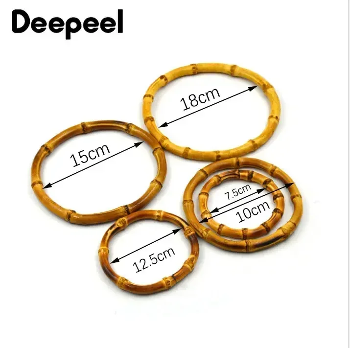 Deepeel 7,5-18 см бамбуковые кольца - Фотография_3