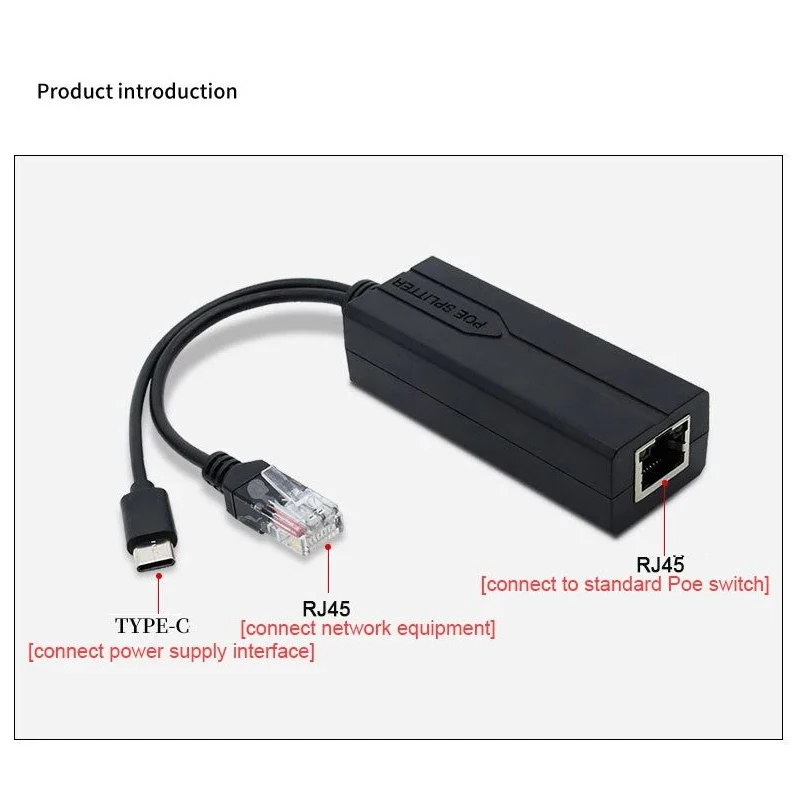 Poe splitter 48v to 5v micro usb - Фотография_3
