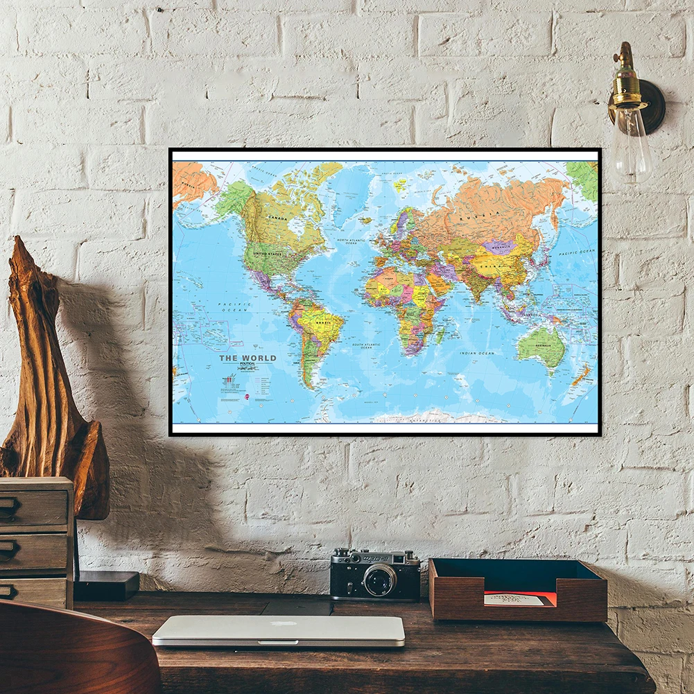 60*40 см карта мира декоративная - Фотография_4