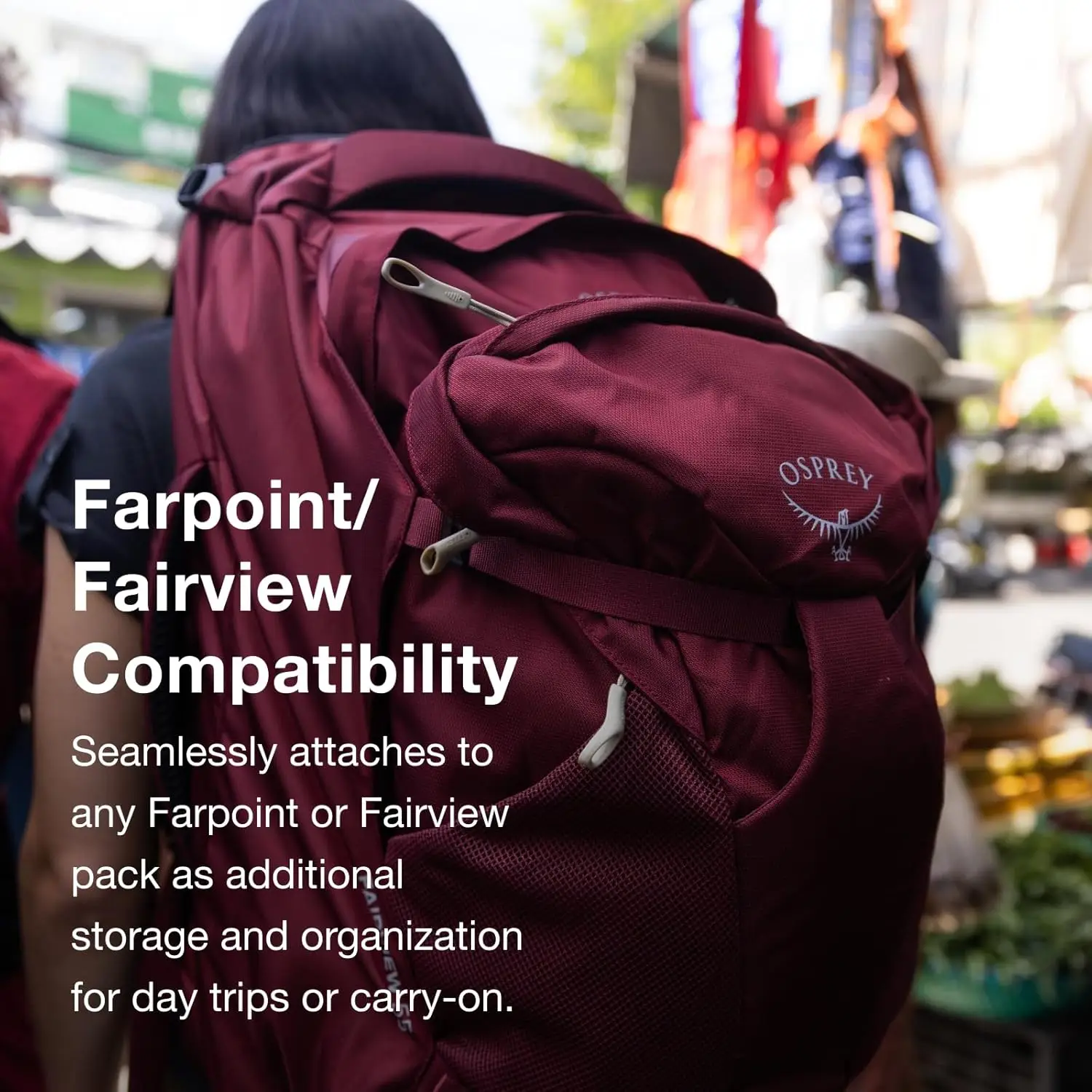 Osprey farpoint fairview унисекс дорожный рюкзак - Фотография_6