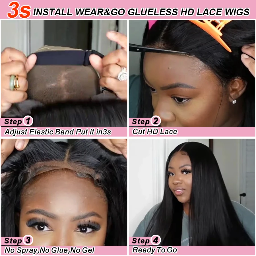 Wow angel glueless wigs 7x7/6x6/5x5 - Фотография_5