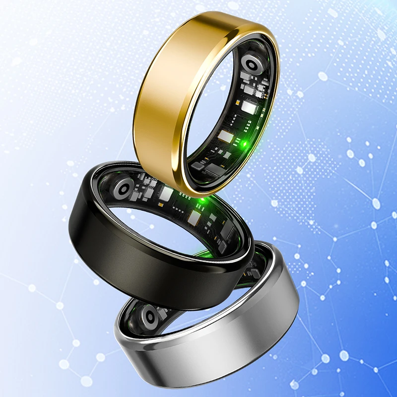 Luxuray fashion smart ring r100 с мониторингом сердечного ритма