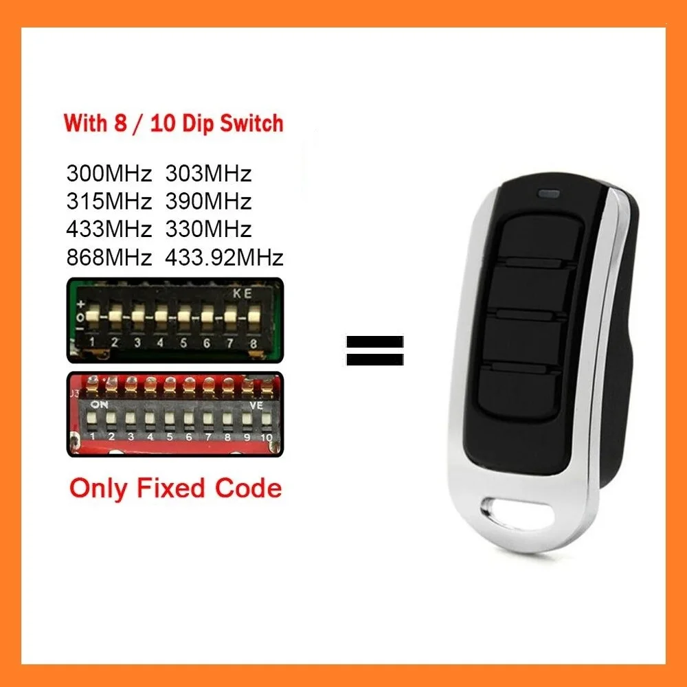 Многочастотный пульт дистанционного управления 280-868 мгц