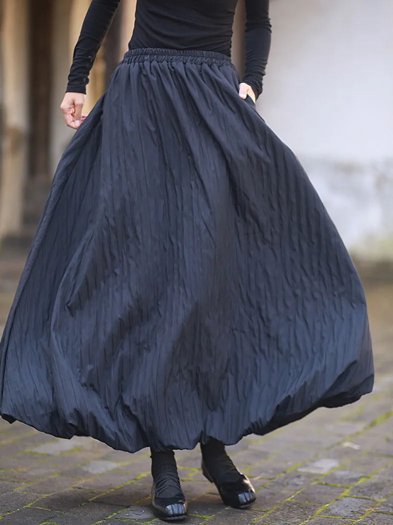 Tiyihailey женская макси-юбка трапециевидной